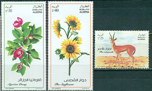 Алжир, 2025, Флора-Фауна, 3 марки